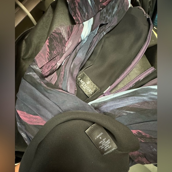 Gorgeous J Mendel silk dress, multi coloured size 6 - Picture 4 of 6